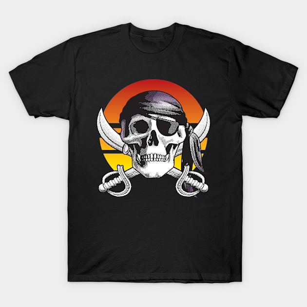 Pirate Shirt - Jolly Roger T-Shirt by ShirtPro